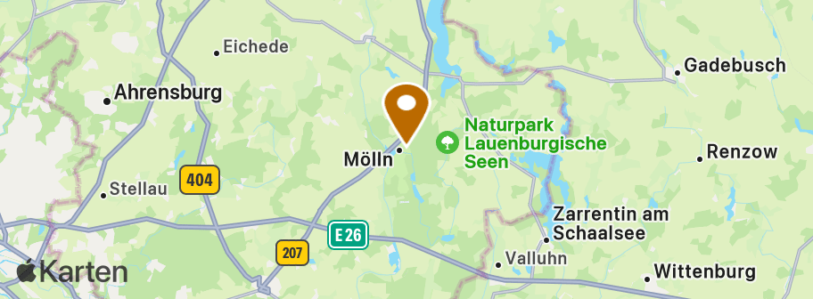 Kartenansicht: Seehotel Schwanenhof Seehotel Schwanenhof, Am Schulsee 1, 23879 Mölln