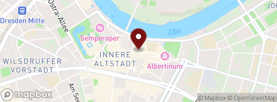 Kartenansicht: Hotel Hilton Dresden Hotel Hilton Dresden, An der Frauenkirche 5, 01067 Dresden