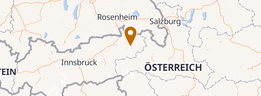 Kartenansicht: Ferienhotel Alpenhof Ferienhotel Alpenhof, Paß-Thurn- Str. 6, 6371 Aurach bei Kitzbühel